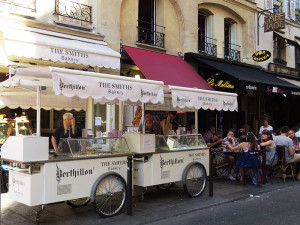 O melhor sorvete de Paris!
